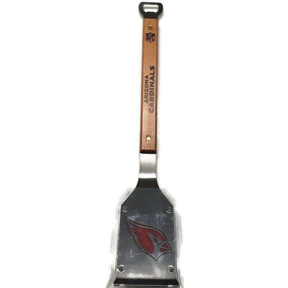 NFL Arizona Cardinals The Sportula Grilling Bottle Opener Bristle Brush Spatula - Picture 9 of 9